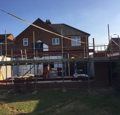 two storey extension and remodelling 1